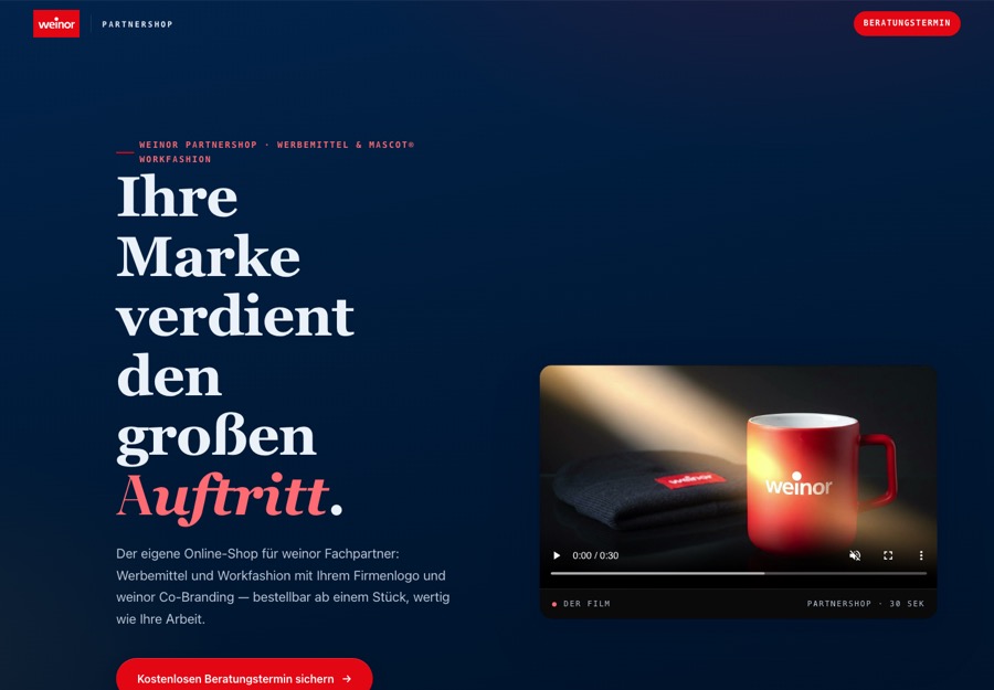 Ansatz C — Design-Premium
