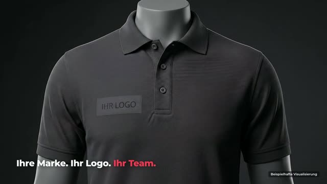 Logo-Veredelung auf dem Polo